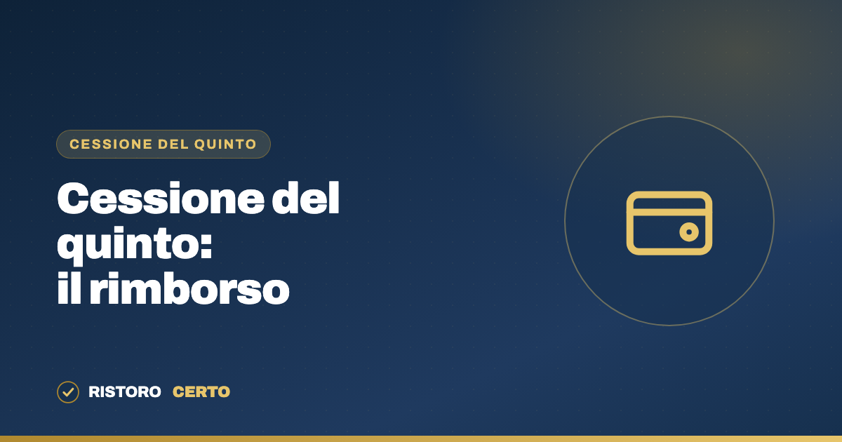 Cessione del quinto: come funziona il rimborso dopo l'estinzione